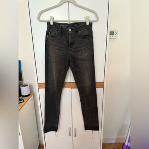 AG Adriano Goldschmied Charcoal Skinny Jeans